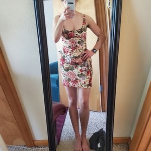 Dolce & Gabbana bodycon floral dress
